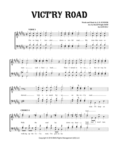 Victory Road (arr. David Wright)