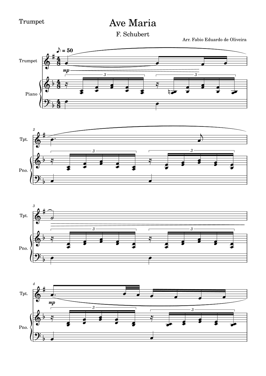 Ave Maria (Schubert) (arr. Fabio Eduardo de Oliveira)