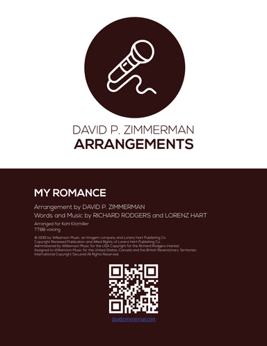 My Romance (arr. David Zimmerman)