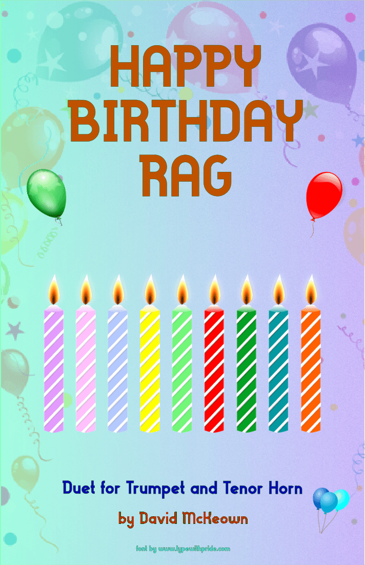 Happy Birthday Rag, for Trumpet and Tenor Horn Duet (arr. David McKeown)