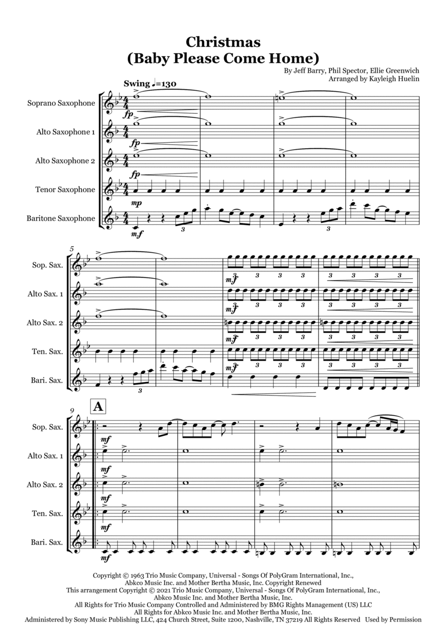 Christmas (baby Please Come Home) (arr. Kayleigh Huelin)