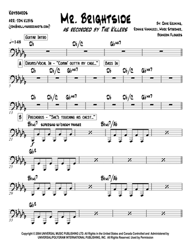 Mr. Brightside (arr. Jon Kubis)