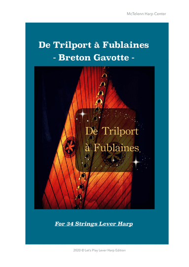 De Trilport à Fublaines - Breton Gavotte - beginner & 27 String Harp | McTelenn Harp Center (arr. Eve McTelenn)