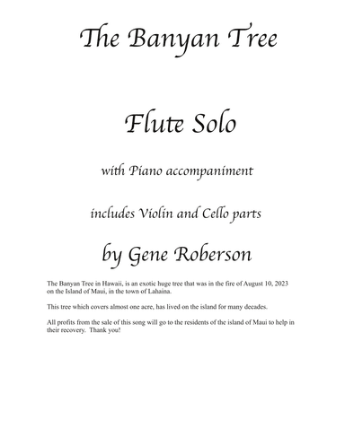 The Banyan Tree  Flute Solo