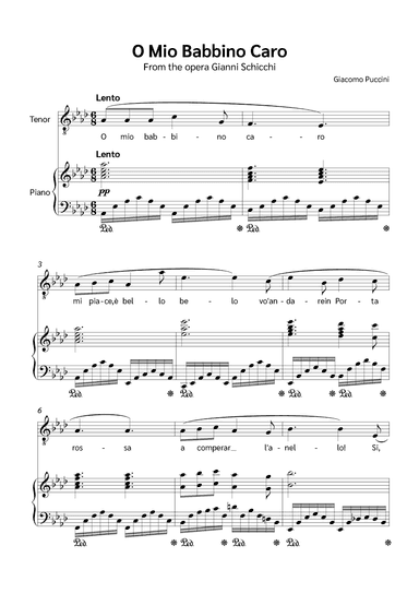 O Mio Babbino Caro (arr. Jackson Spindler)