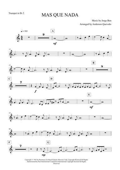 Mas Que Nada (arr. Anderson Quevedo)