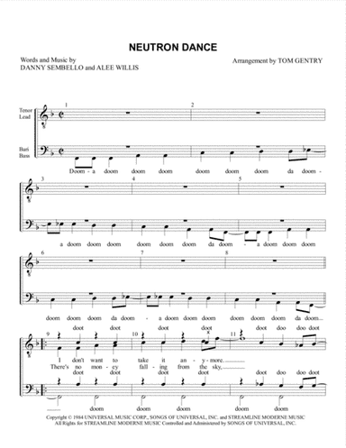 Neutron Dance (arr. Tom Gentry)