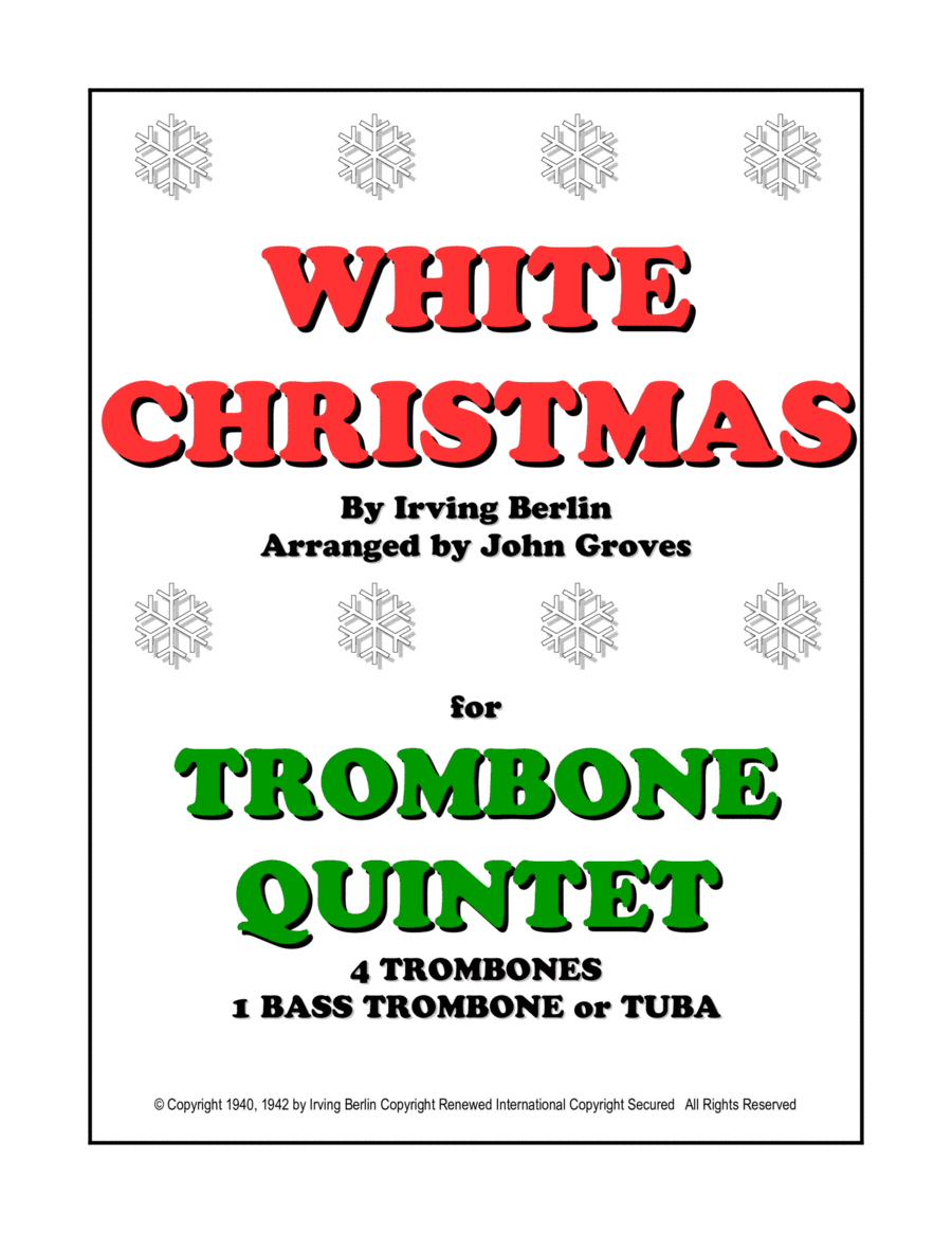 White Christmas (arr. John Groves)
