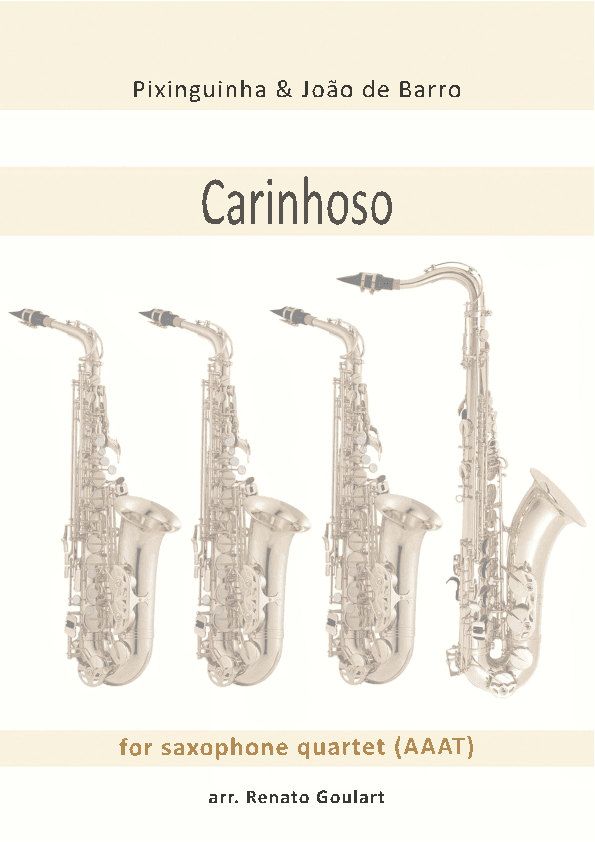 Carinhoso (arr. Renato Goulart)