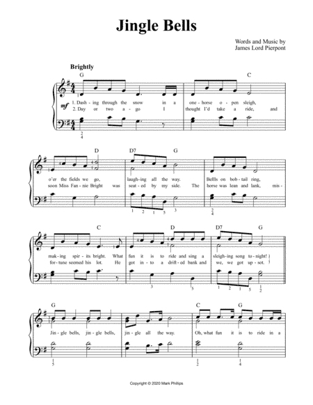 Jingle Bells (arr. Mark Phillips)
