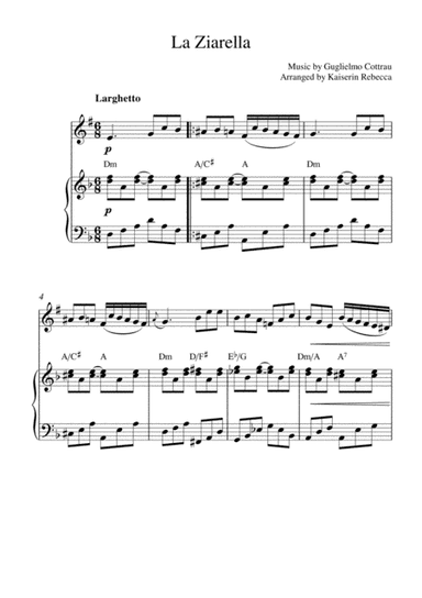 La Ziarella (arr. Kaiserin Rebecca)