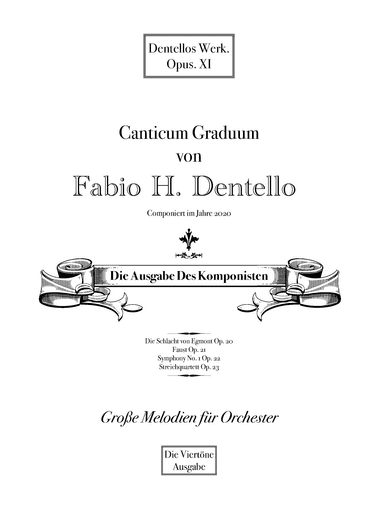 Canticum Graduum Opus 11