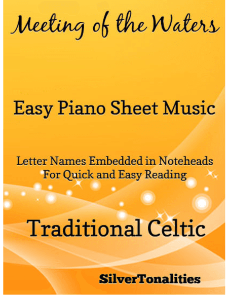 Meeting of the Waters Easy Piano Sheet Music (arr. SilverTonalities)