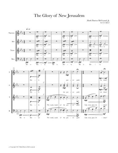 The Glory of New Jerusalem