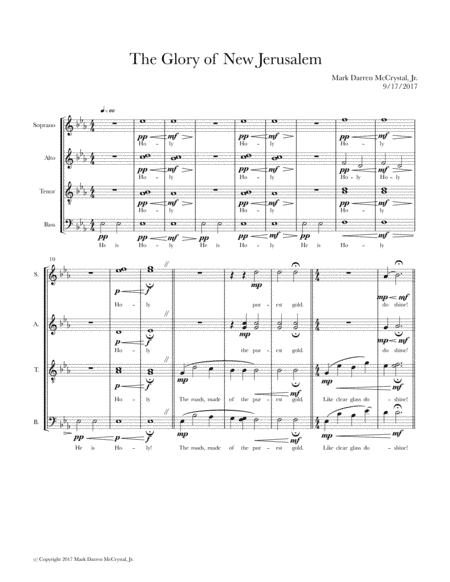 The Glory of New Jerusalem