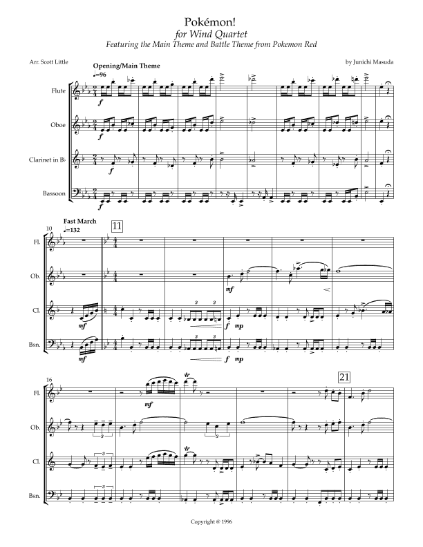 Pokémon Go! (arr. Scott Little)