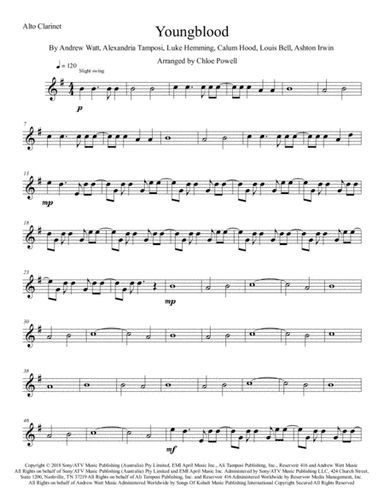 Youngblood (arr. Chloe Powell)