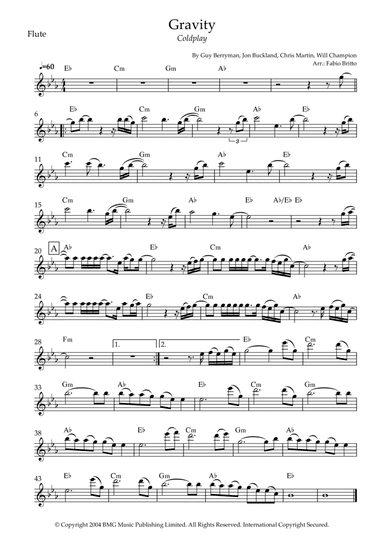 Gravity (arr. Fabio Britto)