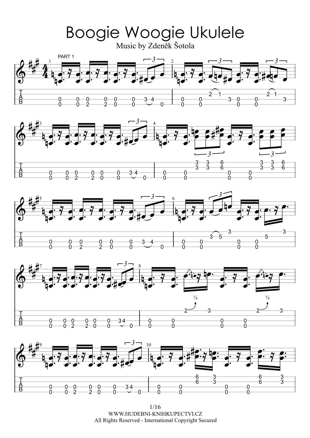 Boogie Woogie Ukulele