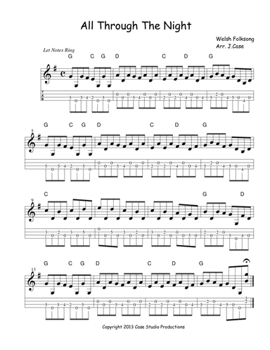 A Mandolin for Christmas (arr. J.Case)