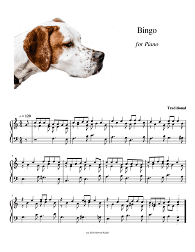 Bingo (arr. S. M. Kudlo)