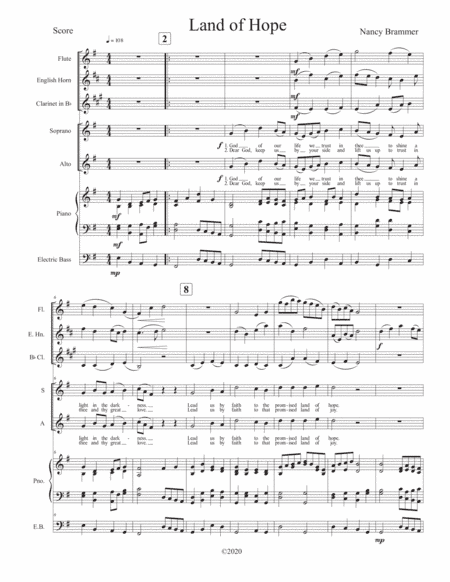 Land of Hope, SA with Woodwind Accompaniment
