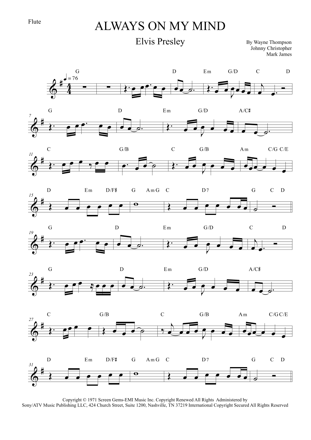 Always On My Mind (arr. Leo Silva)