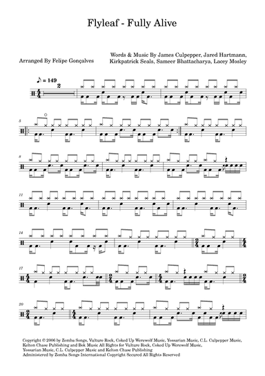 Fully Alive (arr. Felipe Gonçalves)