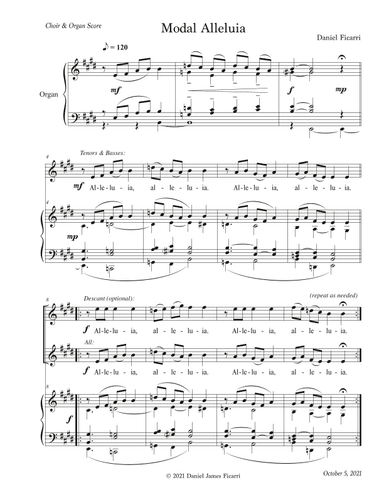 Modal Alleluia