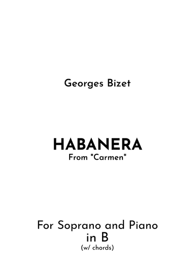 Habanera (arr. Jireh J.)