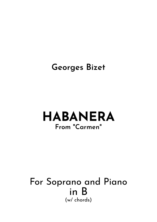 Habanera (arr. Jireh J.)