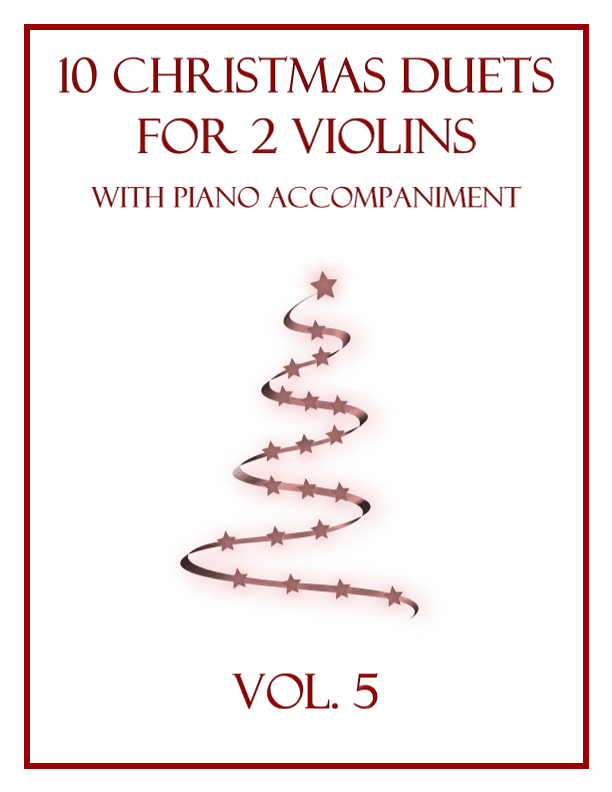 10 Christmas Duets for 2 Violins with Piano Accompaniment (Vol. 5) (arr. B. C. Dockery)