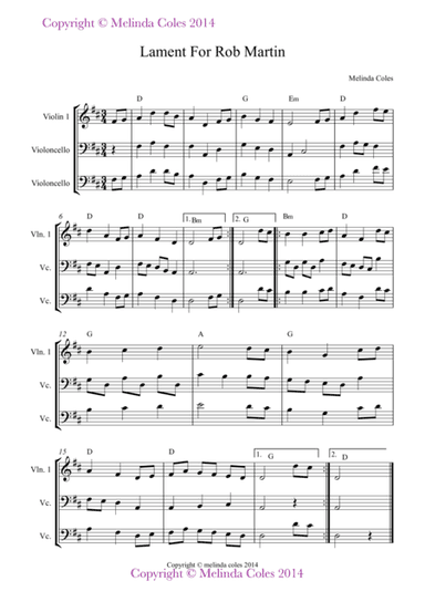 Lament for Rob Martin