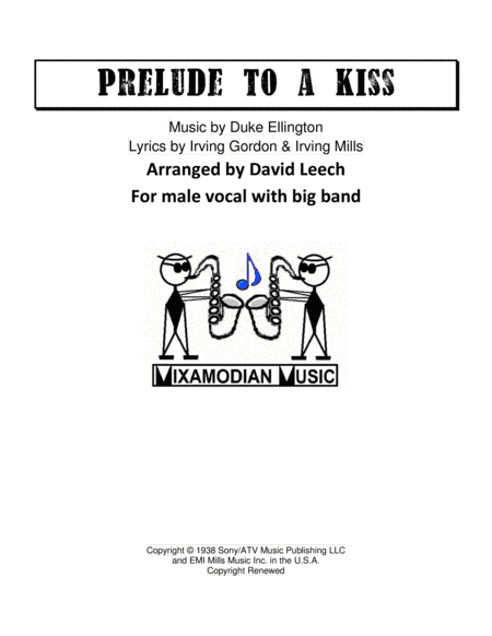 Prelude To A Kiss (arr. David Leech)