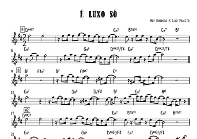 É Luxo Só (arr. Greg Sanders)