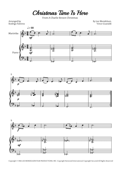 Christmas Time Is Here (arr. Rodrigo Faleiros)