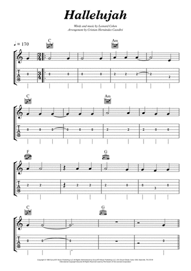 Hallelujah (arr. Cristian Hernandez Castellvi)