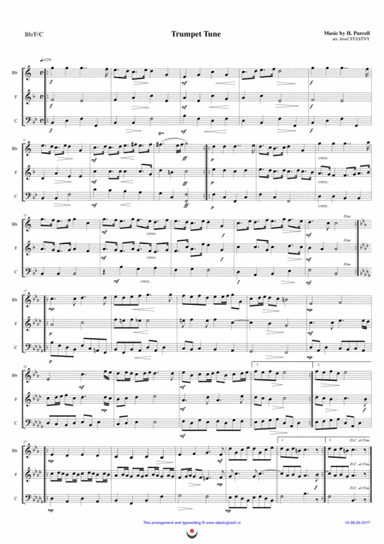 Trumpet Tune (arr. Josef STASTNY)