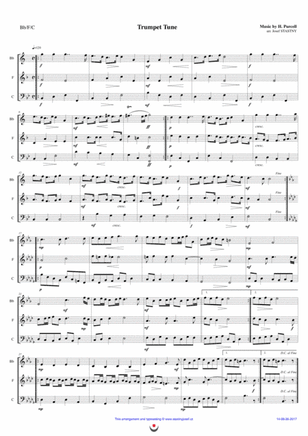 Trumpet Tune (arr. Josef STASTNY)