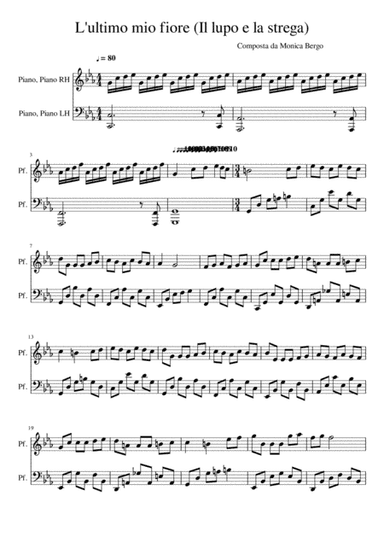 L'ultimo mio fiore (Il lupo e la strega)