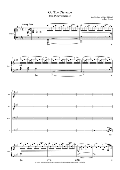 Go The Distance (arr. Fred Broom)