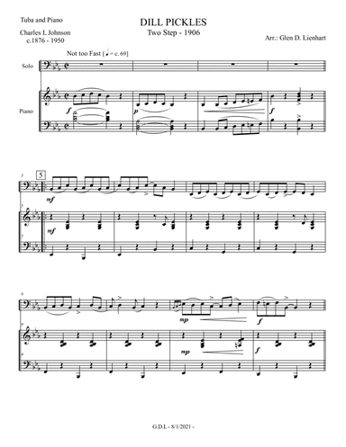 Dill Pickles (arr. Glen D. Lienhart)