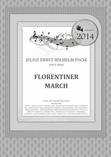 Florentiner March (arr. arrangement for brass band - Igor Zugrov)
