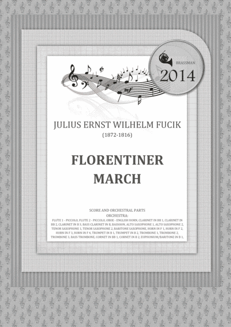 Florentiner March (arr. arrangement for brass band - Igor Zugrov)