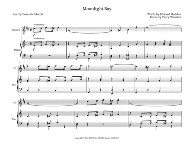 Moonlight Bay (arr. Dominic Meccia)