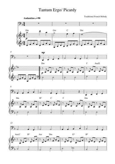 Tantum Ergo/ Picardy (arr. Kaiserin Rebecca)