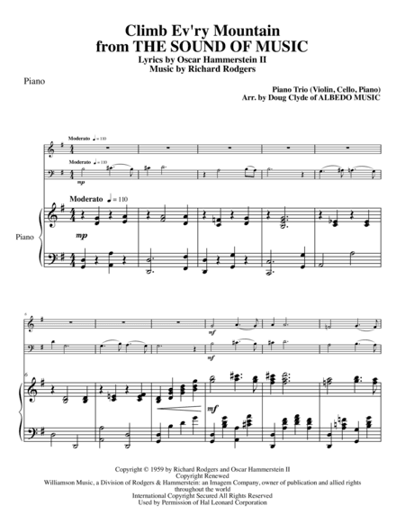 Climb Ev'ry Mountain (arr. Doug Clyde)