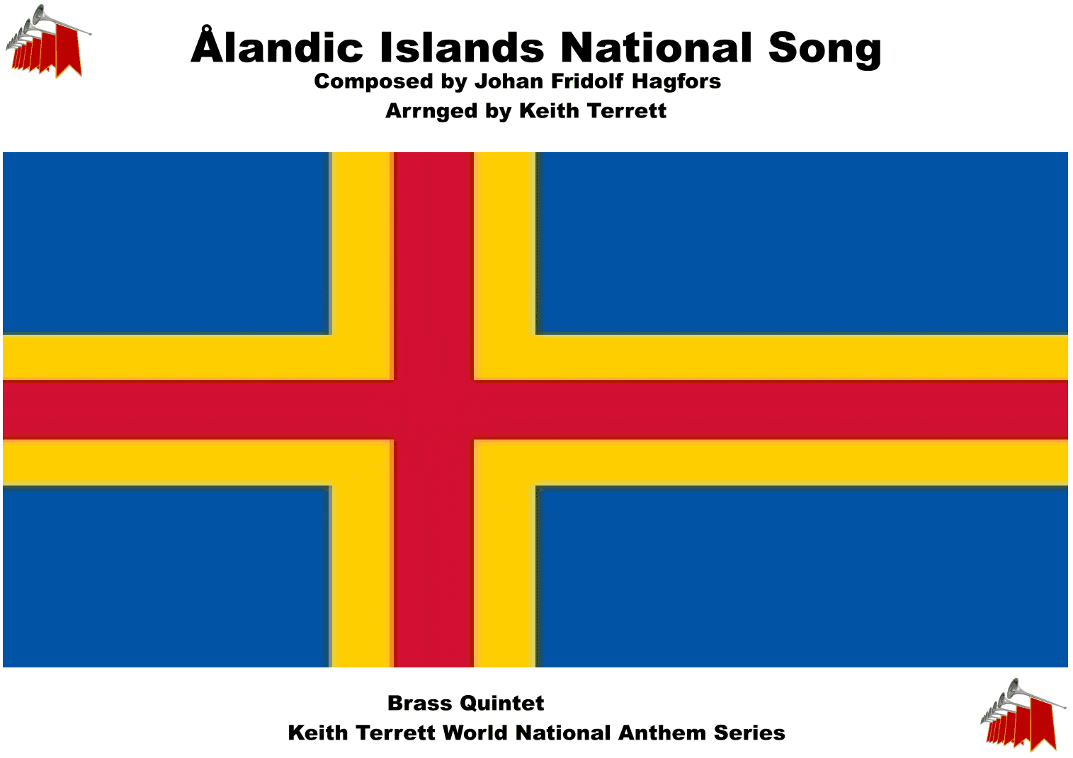 Ålandic Islands National Song for Brass Quintet (arr. Keith Terrett)