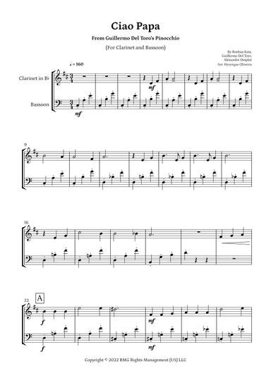 Ciao Papa (arr. Henrique Oliveira)
