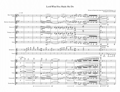 Look What You Made Me Do (arr. Scott Douglas)